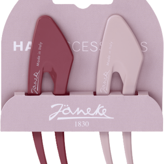 Заколки для волос Jäneke 1830, разные цвета, 2 шт.