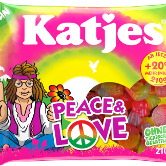 Конфеты Katjes Peace & Love, 210 г