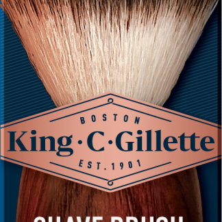 Кинг С. Джилетт, помазок для бритья, 1 шт.