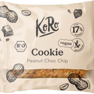 Печенье KoRo с арахисом и шоколадом, 50 г