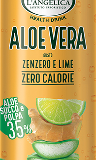 L'ANGELICA Алоэ вера с имбирем и лаймом, 240 мл