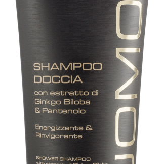 Бодрящий и тонизирующий шампунь для душа L'ERBORISTICA для мужчин, 200 мл