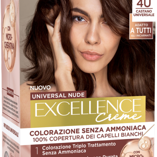 Стойкая кремовая краска для волос L'ORÉAL PARiS EXCELLENCE телесно-коричневого цвета, 4 шт., 1 шт.