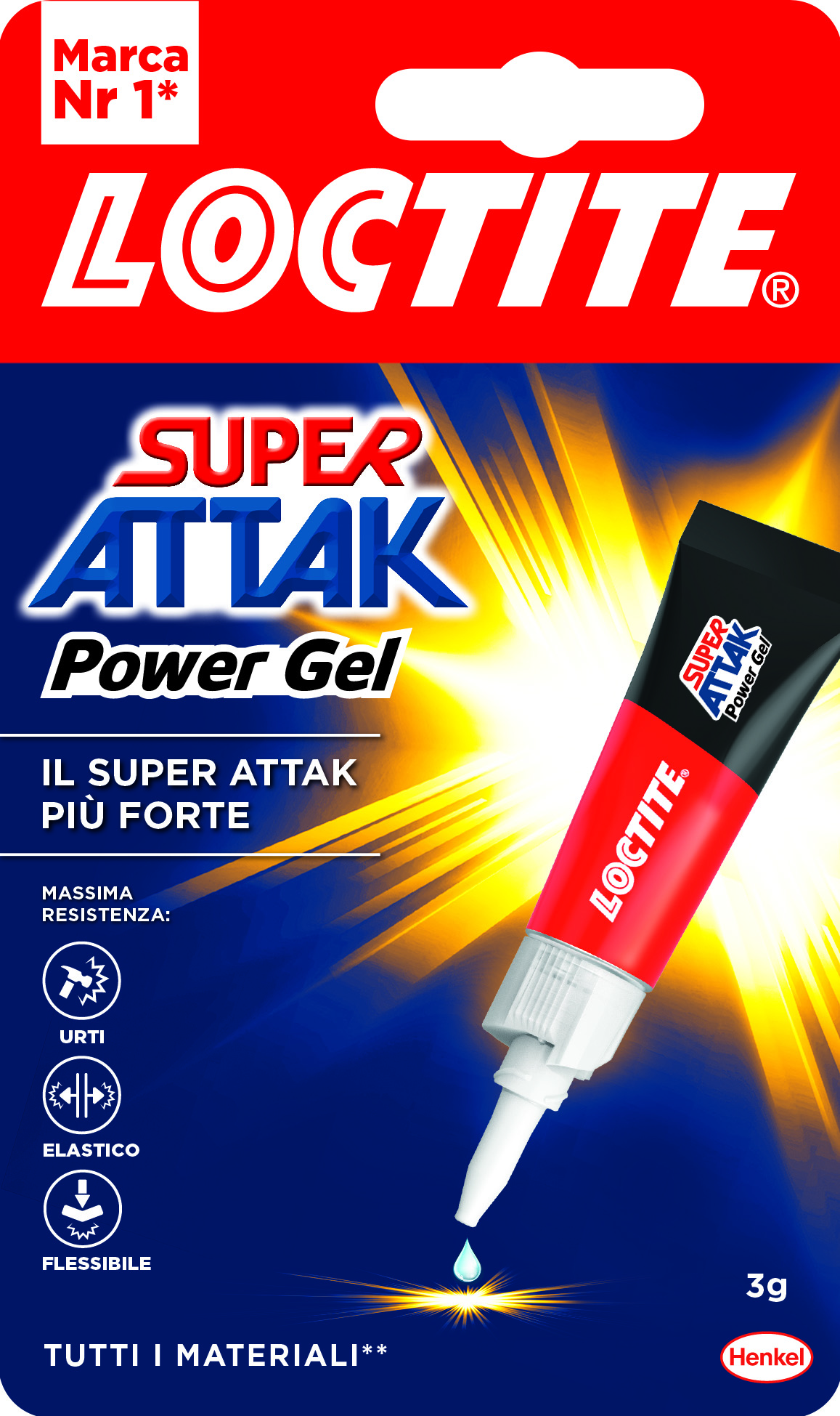 Loctite Super Attak Power Gel, 3 г
