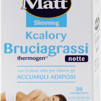 Жиросжигатель Matt Fat Burner Slimming KCalory thermogen night, 30 шт. Добавки