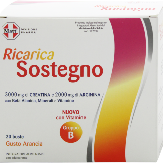 Пищевая добавка Matt DIVISIONE PHARMA Recharge Support, 160 г.