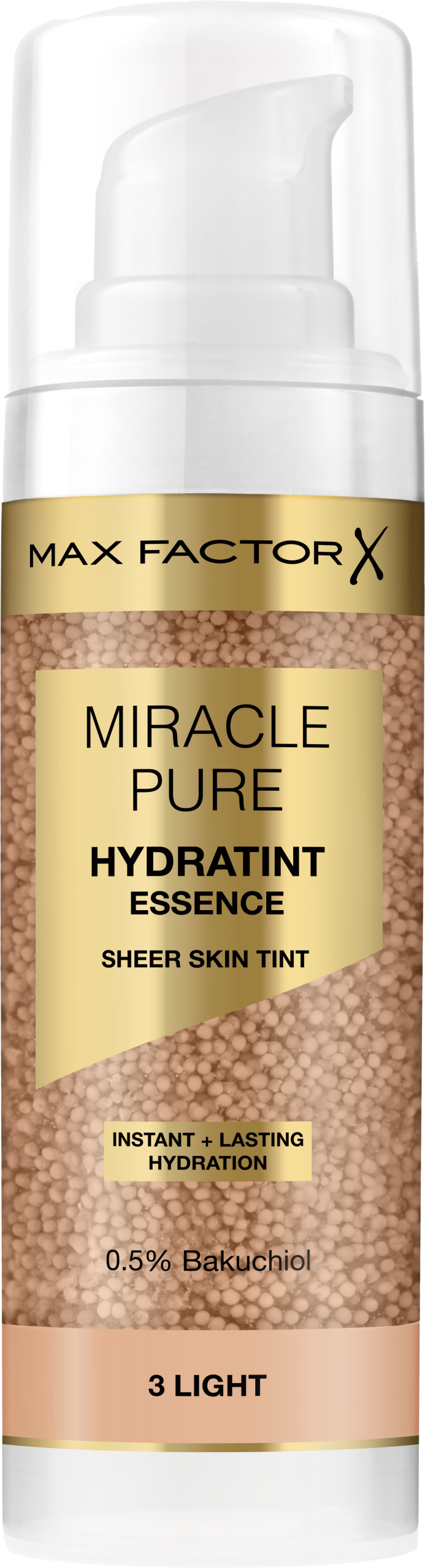 MAX FACTOR Miracle Pure Hydratint Essence Foundation - № 3, 30 мл