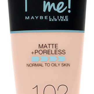 Тональный крем MAYBELLINE NEW YORK FIT me! Матирующий и скрывающий поры - № 102, 30 мл