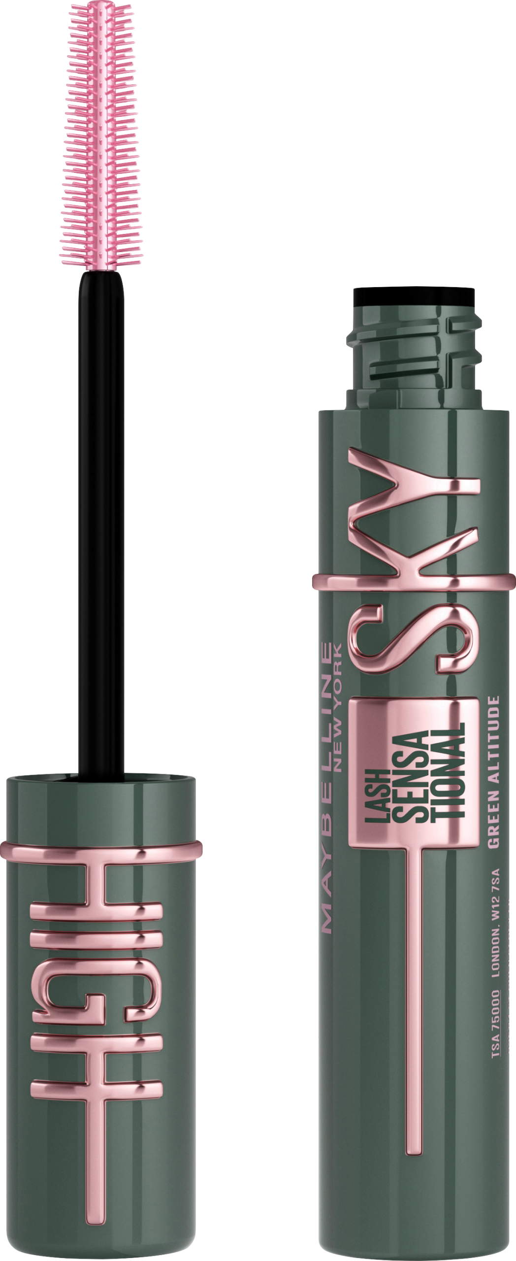 Тушь для ресниц MAYBELLINE NEW YORK Lash Sensational Sky High - Green Altitude, 7 мл