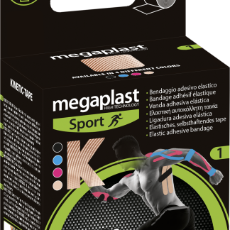 Эластичный клейкий бинт Megaplast телесного цвета, 1 шт. Медицинское изделие.