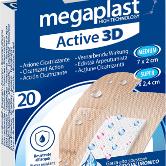 Активные 3D-пластыри Megaplast, 20 шт. Медицинские изделия.