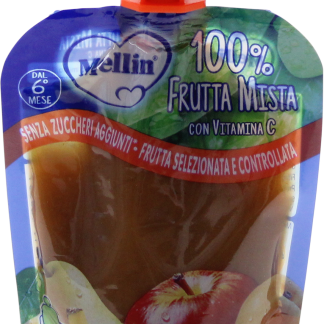 Фруктовое пюре Mellin 100%, 90 г