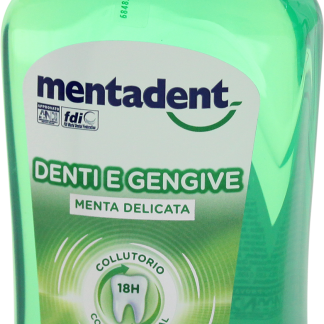 Ополаскиватель для полости рта Mentadent для зубов и десен, 500 мл