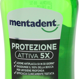 Ополаскиватель для полости рта Mentadent Active Protection, 400 мл