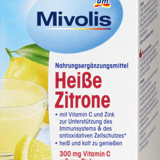 Горячий лимонный напиток Mivolis, 20 шт. Добавки.