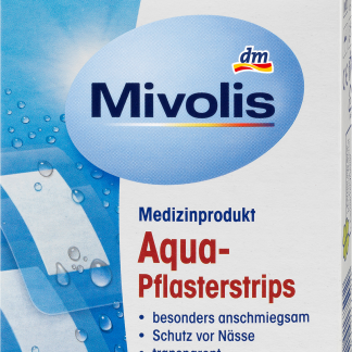 Водостойкие пластыри Mivolis Aqua, 20 шт. Медицинские изделия.