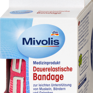 Эластичные бинты Mivolis, разные цвета, 1 шт., медицинские изделия.