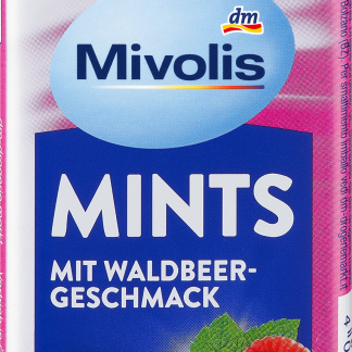 Мятные конфеты Mivolis со вкусом ягод без сахара, 35 г