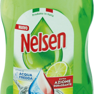 Средство для мытья посуды Nelsen со вкусом лимона, 850 мл.