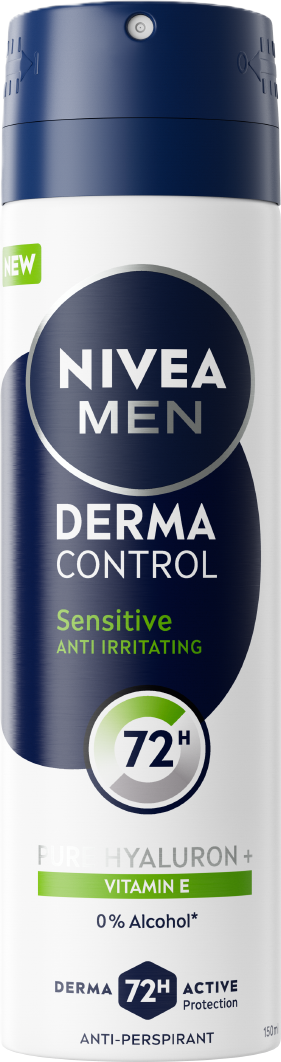 Дезодорант-спрей NIVEA MEN Derma Control Sensitive, 150 мл