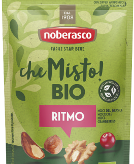 Органическая смесь сухофруктов Noberasco Che Misto! Ритмо, 130 г