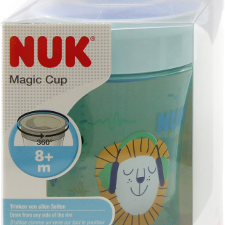 Стаканчик NUK Magic Cup с ободком, вращающимся на 360°, для детей от 8 месяцев, 1 шт.