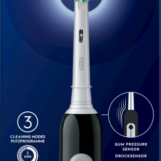 Электрическая зубная щетка Oral-B Pro 1, черная, 1 шт.