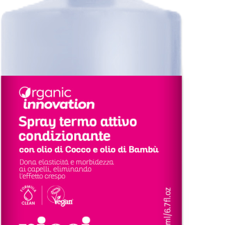 Термоактивный кондиционирующий спрей Organic Innovation с кокосовым маслом и бамбуком, 200 мл