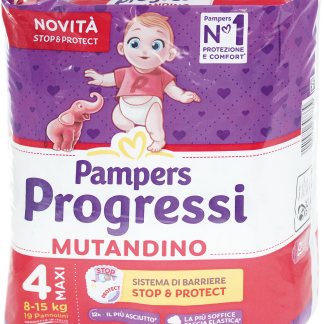 Подгузники-трусики Pampers Progressi, размер 4 макси (8-15 кг), 19 шт.