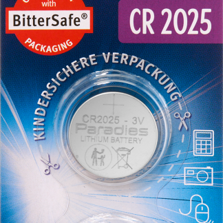 Литиевые батарейки Paradies CR2025, 2 шт.