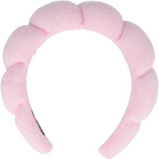 Розовая повязка на голову для макияжа PARSA BEAUTY, 1 шт.