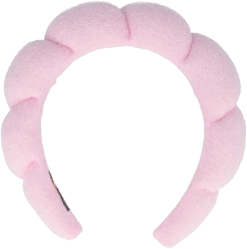 Розовая повязка на голову для макияжа PARSA BEAUTY, 1 шт.
