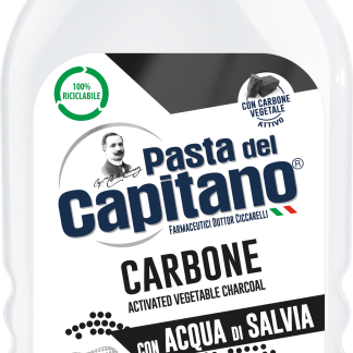 Ополаскиватель для рта Captain's Pasta с активированным углем, 400 мл