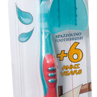 Детская зубная щетка Captain's Pasta для детей от 6 лет, набор разных расцветок, 1 шт.