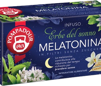 POMPADOUR Мелатониновый травяной настой для сна, 36 г. Добавка.