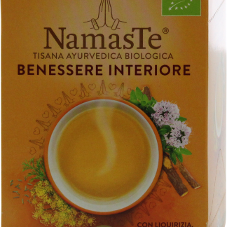 Аюрведический травяной чай Pompadour NamasTe для внутреннего благополучия, 30 г