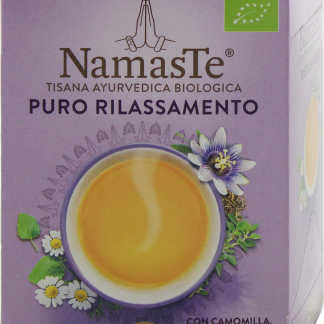 Аюрведический травяной чай Pompadour NamasTe, органический, для полного расслабления, 27 г.