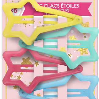 Заколки для волос Princesse Lili Clic Clac Star, 4 шт.