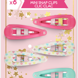 Набор разноцветных заколок для волос Princesse Lili, 6 шт.