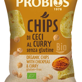 Чипсы из нута PROBIOS с карри, 40 г