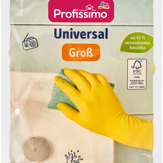 Перчатки Profissimo Universal из натурального латекса, размер L, 1 шт.