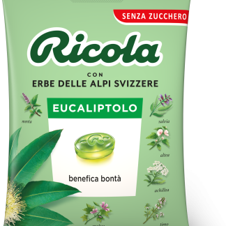 Конфеты Ricola с эвкалиптом в пакетике, 70 г