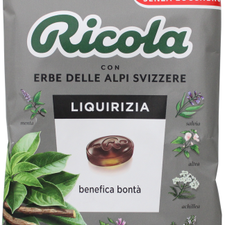 Лакричные конфеты Ricola в пакетике, 70 г