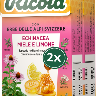 Конфеты Ricola с эхинацеей, медом и лимоном, двойная упаковка, 100 г
