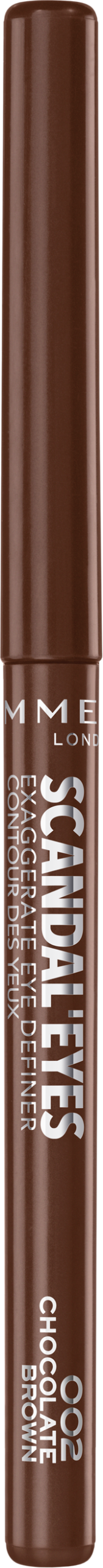 Карандаш для глаз RIMMEL LONDON SCANDALEYES EXAGGERATE - № 002, 0,35 г