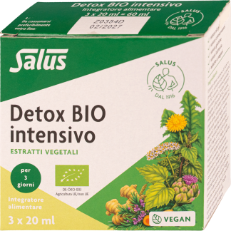 Salus Detox Bio Intensive, флаконы, 60 мл, пищевая добавка