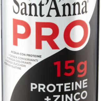 Sant'Anna PRO Безалкогольный напиток с цинком и белками, с зелеными фруктами и мятой, 330 мл
