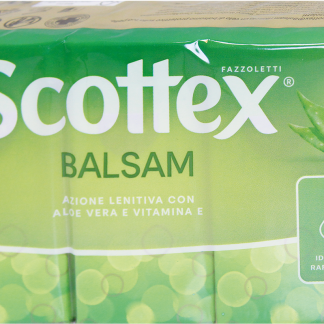 Носовые платки Scottex Balsam, 4-слойные, 10 шт.