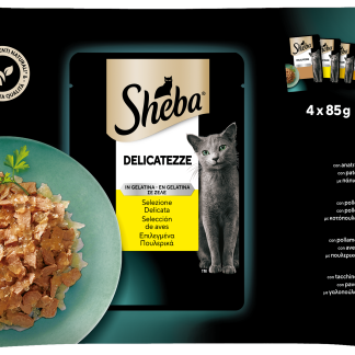 Влажный корм для кошек Sheba в желе, 340 г