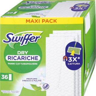 Ароматизированные салфетки Swiffer для сбора пыли с пола, 36 шт.